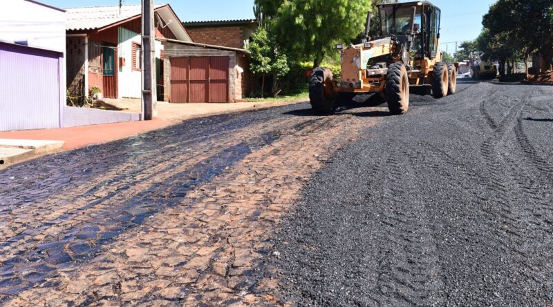 Reperfilagem asfáltica contribuirá com a segurança e conforto dos moradores do Bairro Santa Terezinha