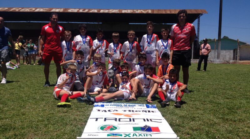 Na categoria Sub-11 equipe do Serc Guarany é vice-campeã, perdendo apenas para Chapecoense.